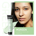 30g tube of colour-correcting makeup primer in pink, purple and green shade options