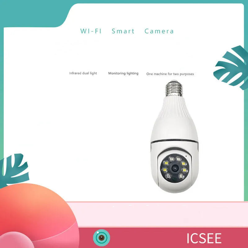 Rui Chuan Technology Minions model 3MP wireless surveillance camera with dual light night vision and USB cable