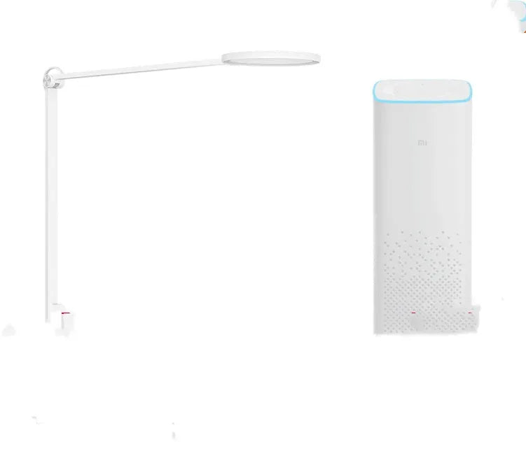 ProLED folding intelligent eye protection table lamp on a desk, with adjustable colour temperature and Wi-Fi Bluetooth connectivity