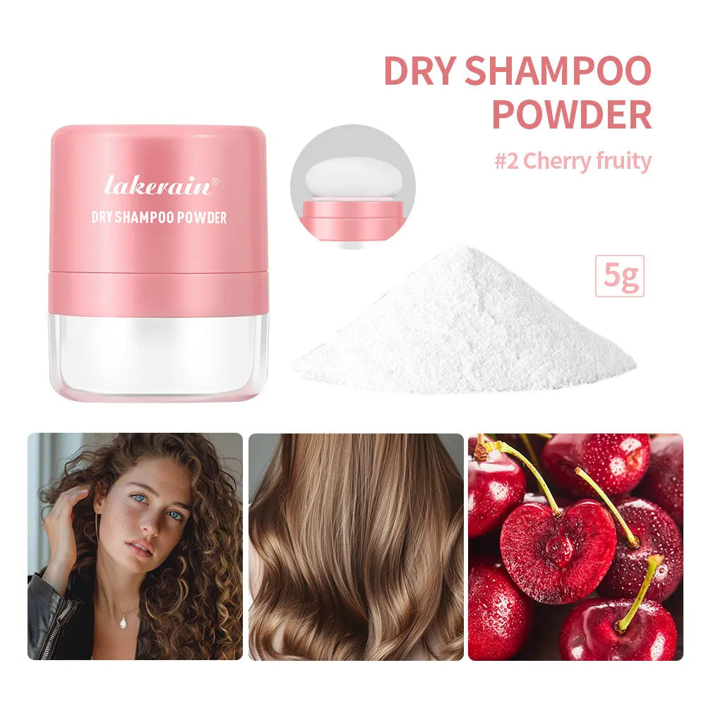 Disposable hair dry powder with sponge headband and mirror in 5g size