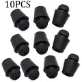 10 rubber automotive damping clips for trunk vibration reduction in X16 colour