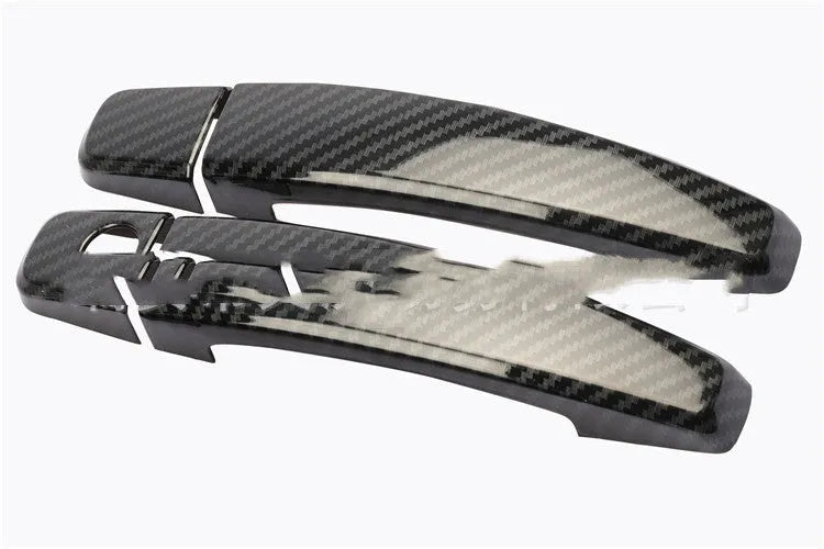 Carbon fibre pattern door handle cover for Opel Vauxhall Astra 2004-2015 models