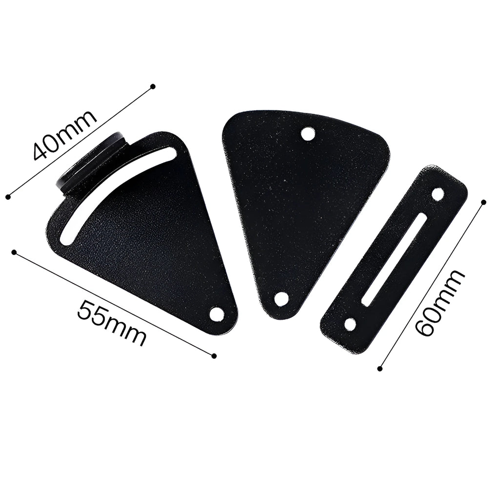 Black stainless steel sliding barn door lock with latch mechanism for interior doors