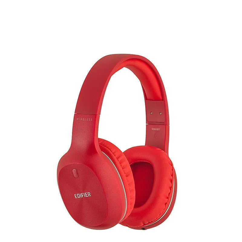 Black Bluetooth sports headset with over-ear cups showing side profile