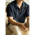 American quick-drying ice silk short sleeve T-shirt for men in cedar green, loose fit
