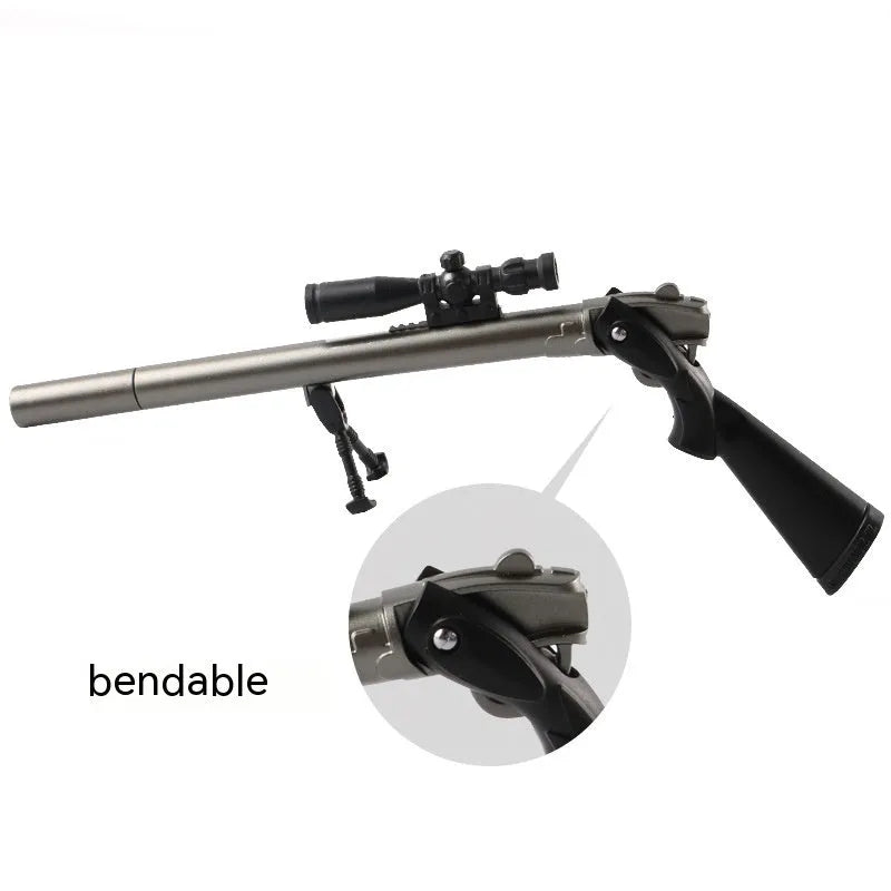 Eating chicken 98K sniper rifle shaped gel pen with black ink and 0.5mm tip