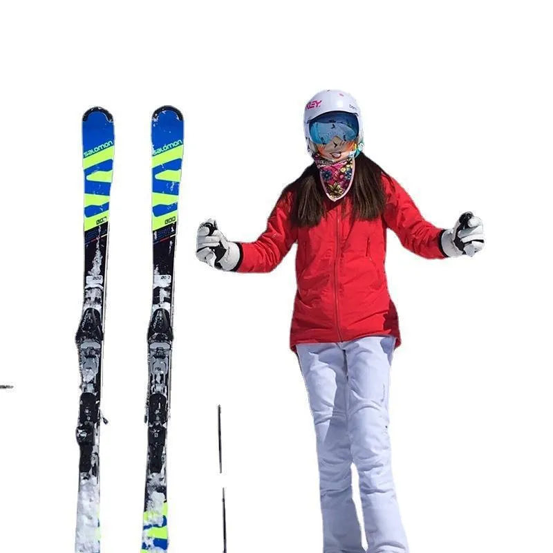Adjustable hook and loop ski bandage shoulder strap in black colour