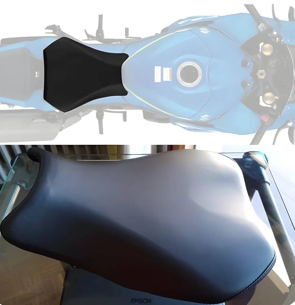 Suzuki GSXR1000 motorcycle seat covers in PU material for sun and water protection