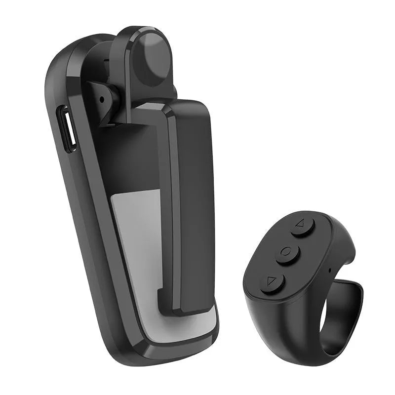 Smart wireless page turner remote control for tablets with clicker devices in black, white, and pink ABS plastic