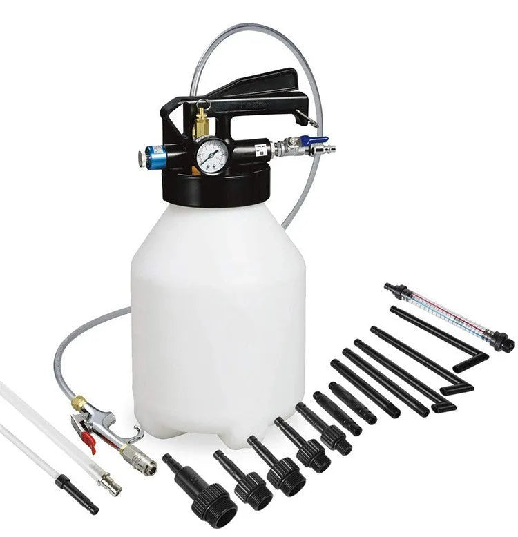 Pneumatic automatic transmission oil changer with 220W motor and tank oil filler