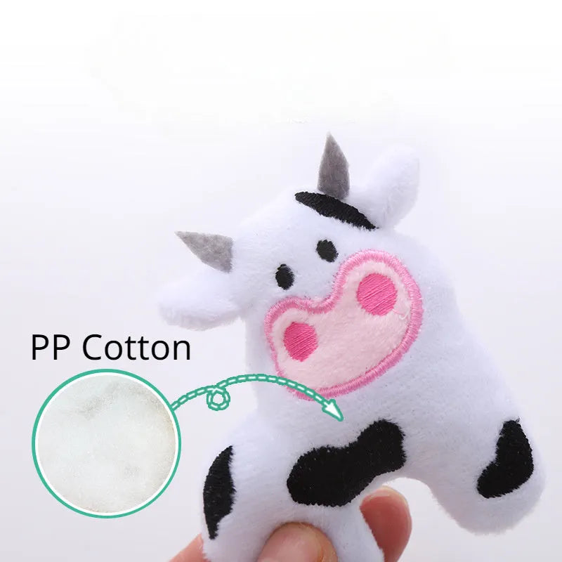 Parrot-shaped plush cat toy with catnip filling for interactive feline play