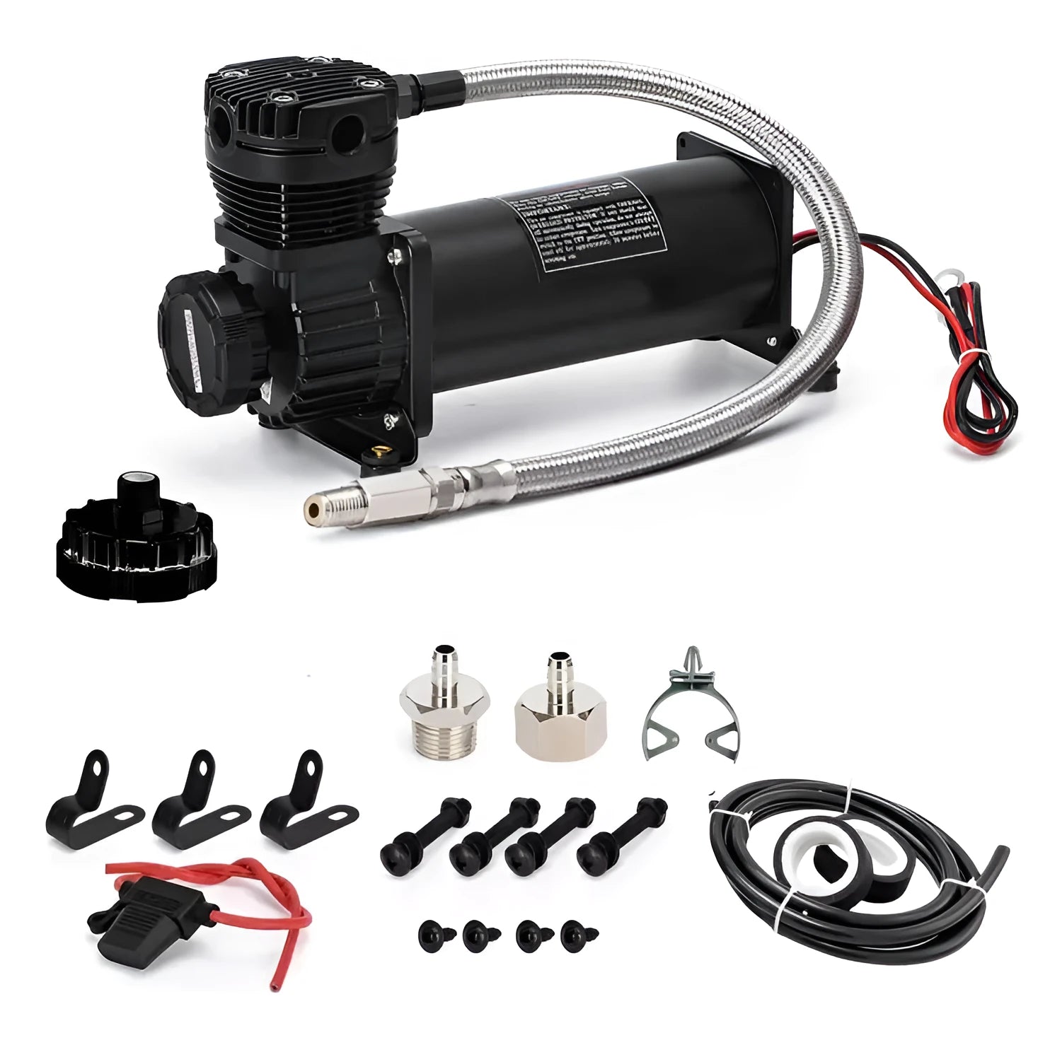 Black 280W 300psi car modified air compressor model 102-5E