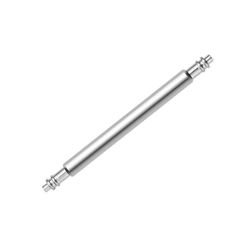 Watch bolt auricular needle spring shaft accessories showing six size options from 21mm to 26mm