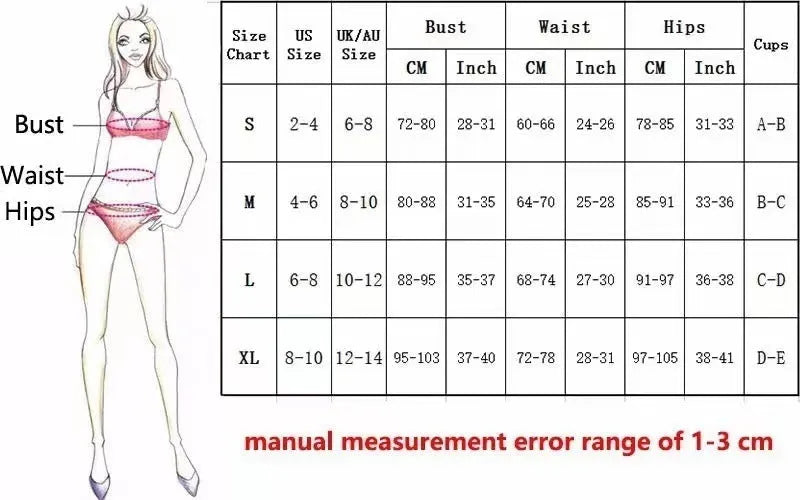 Women's black one-piece spun yarn swimsuit bikini on a mannequin, showing front design.