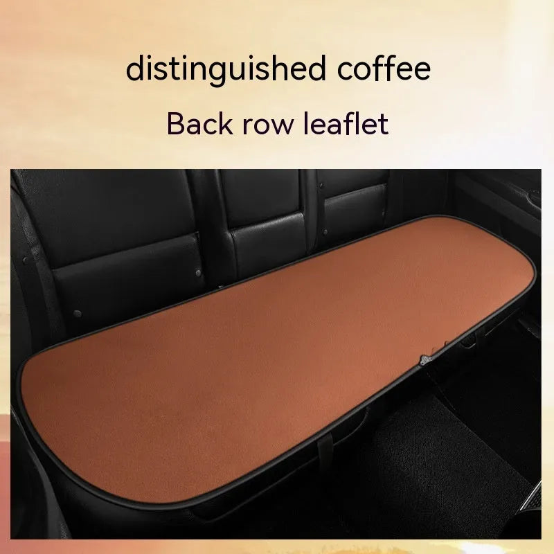 Fashion Simple Auto Heating Cushion in beige for car seat winter warmth with cotton fill and switch
