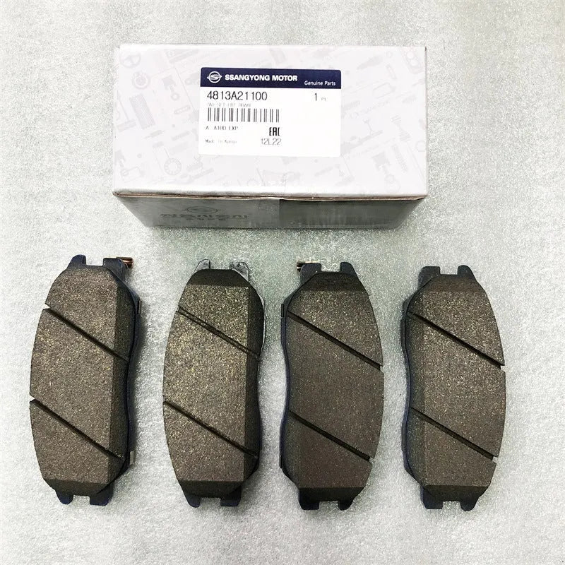 Brake pad replacement parts 4813009A10 and 4813008BA0 for Aiteng Kyron Rester vehicles