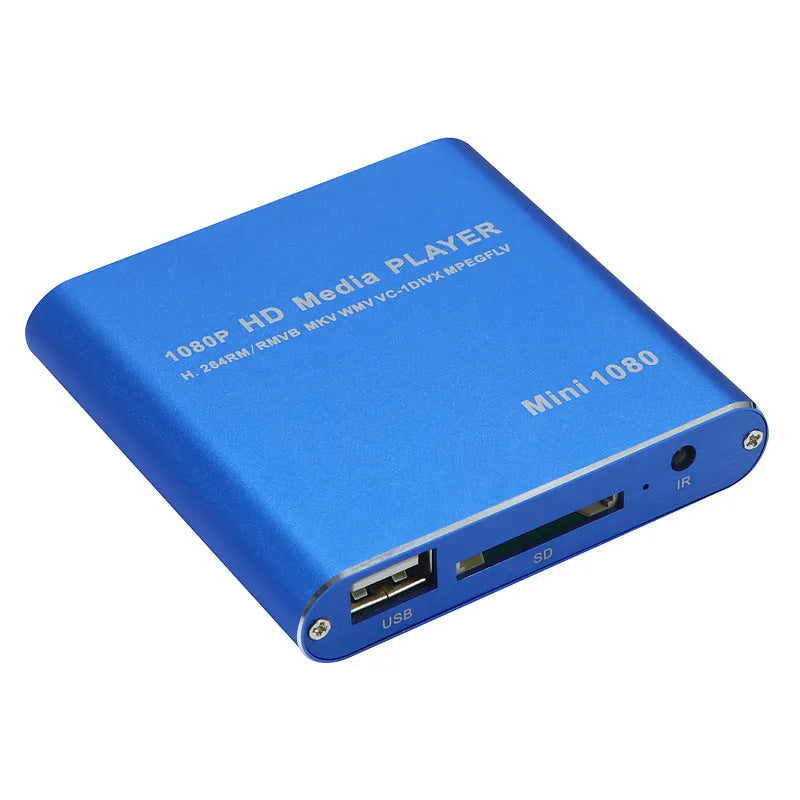 1080P Full HD media player with all-metal construction and HDMI interface