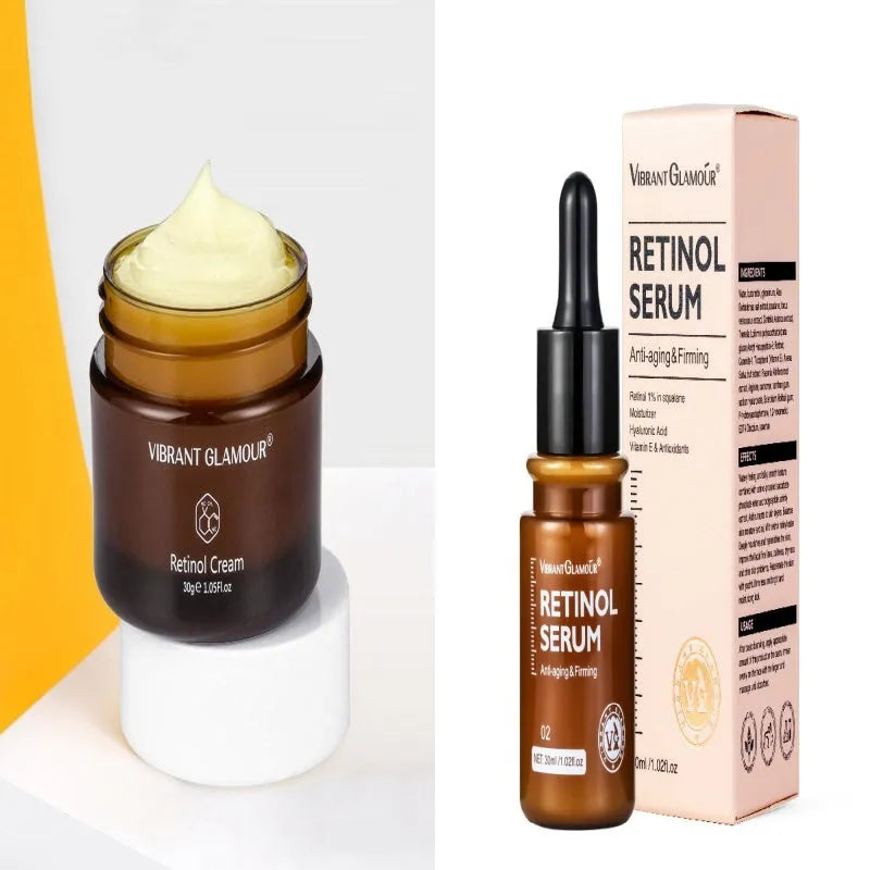 30ml Retinol facial serum bottle for dry lines, fine lines and skin brightening