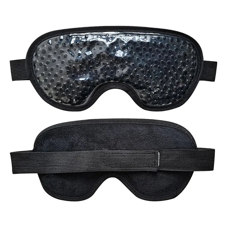 White portable eye care device with hot compress and atomisation functions on display