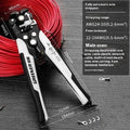 Automatic wire stripping pliers with high carbon steel blades in box