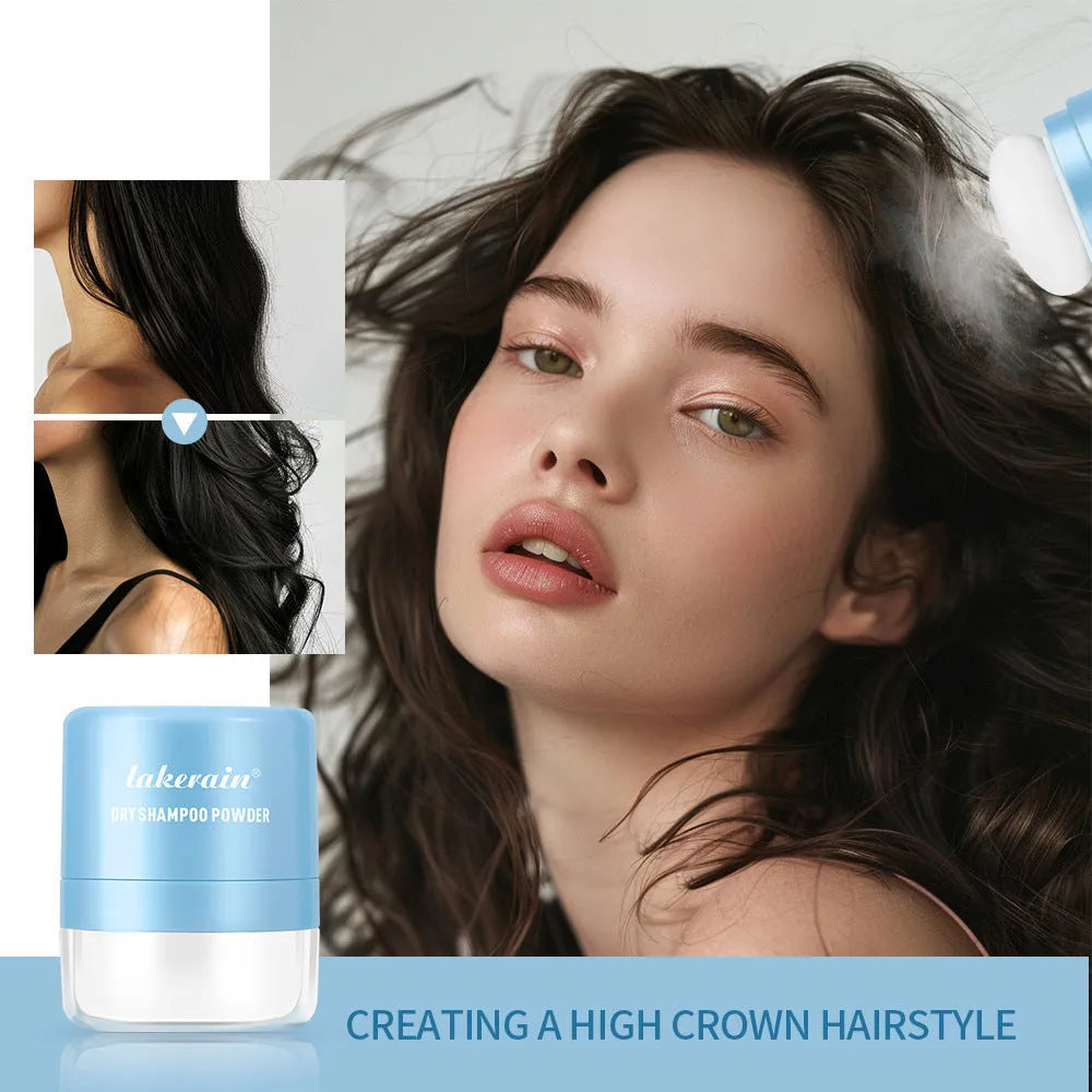 Disposable hair dry powder with sponge headband and mirror in 5g size