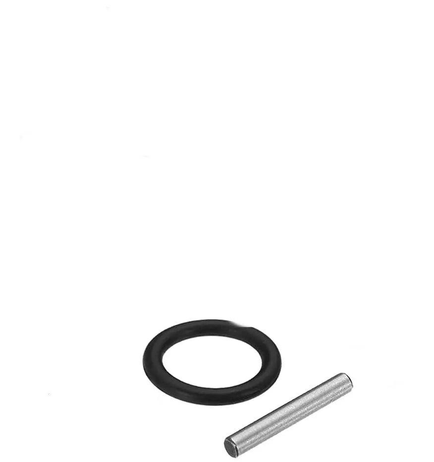 Telescopic bit holder with hexagonal handle for electric wrenches showing extended sleeve and bit retention mechanism