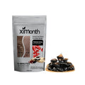 Pack of ten pouches of condensed leg and foot soaking gel beads with herbal extracts