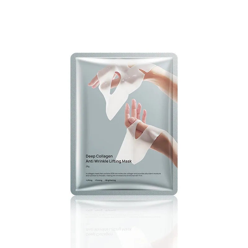 Collagen anti-wrinkle moisturising facial mask with 28ml serum for universal skin types