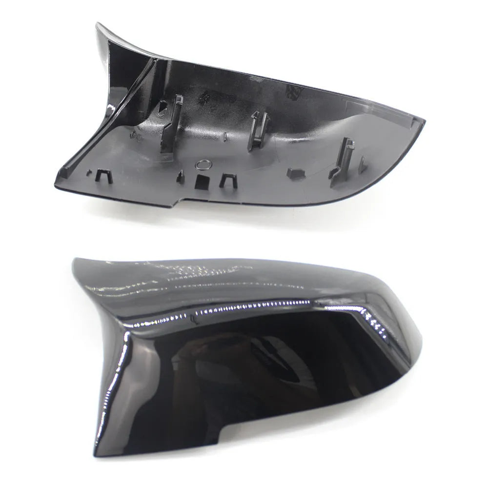 Paint bright black modified horn rear-view mirror shell for BMW 3 Series and 4 Series cars