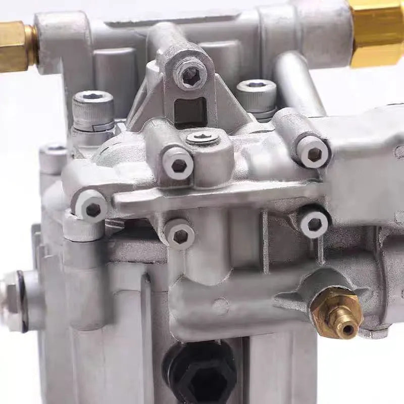 P170 white cast aluminium swash plate pump cleaning machine accessory with gasoline power