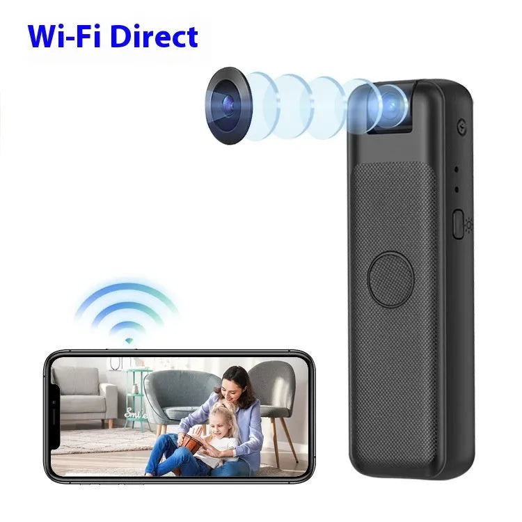 Black conference surveillance camera with back splint mount and type-c cable
