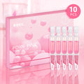 KOEC powder polypeptide disposable 10 pack moisturising sheet mask set with latex material