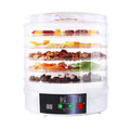 Five-layer household fruit dehydrator with UK plug and removable drying trays