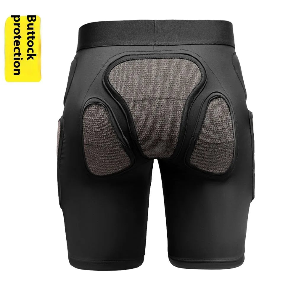 X-ray diffraction ski protective hip pads and knee pads for winter sports cushioning.