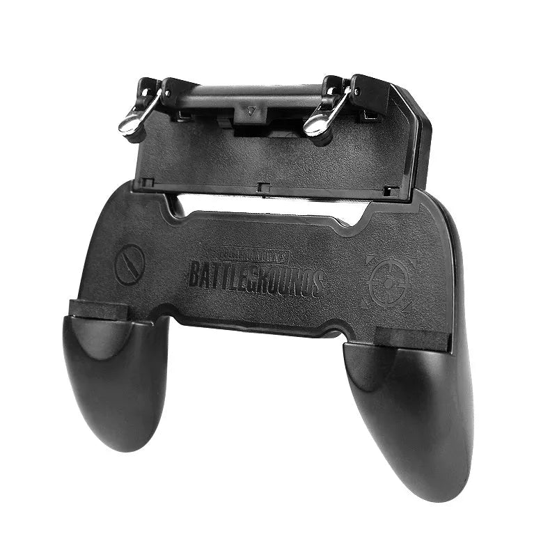 Black mobile phone auxiliary physical plug-in gaming handle for battle royale games