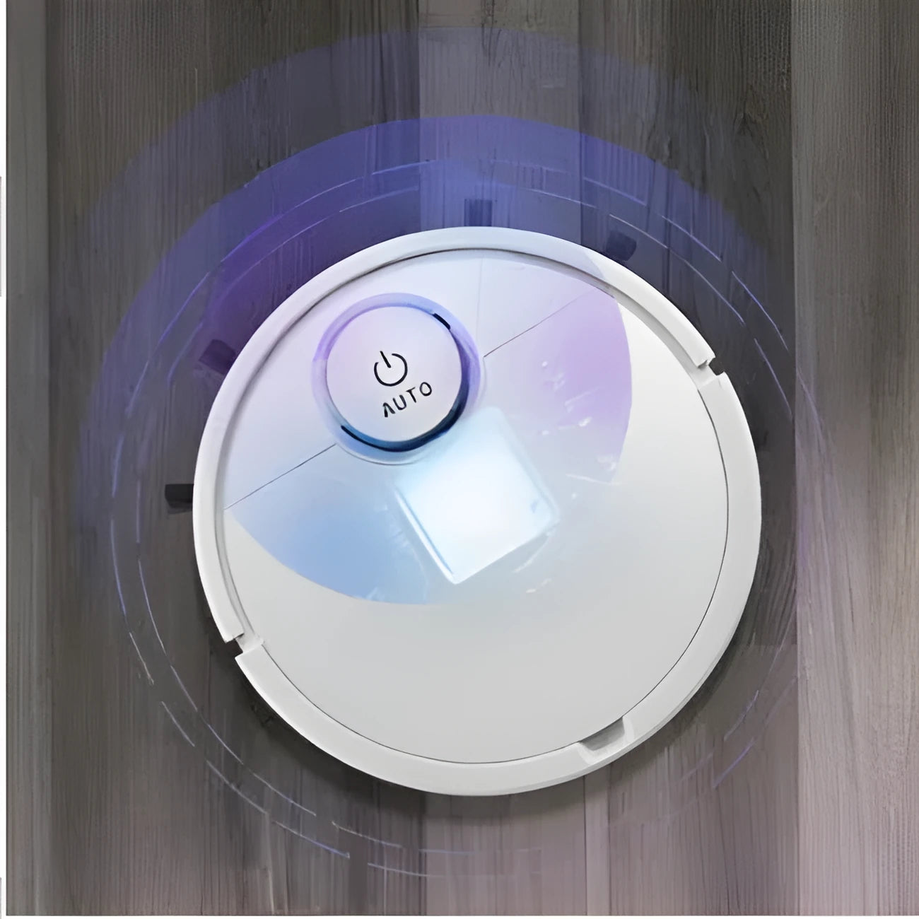 Automatic sweeping robot cleaner with compact 28cm square design and built-in 3000mAh battery