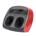 Flip automatic foot sole foot massager in black with infrared physiotherapy and sterilization functions