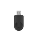 Black mini 2-in-1 CarPlay USB interface wireless adaptor with ABS PC construction