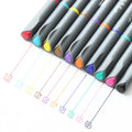 Ten 0.38mm technical drawing pens with syringe nibs for architecture and design professionals