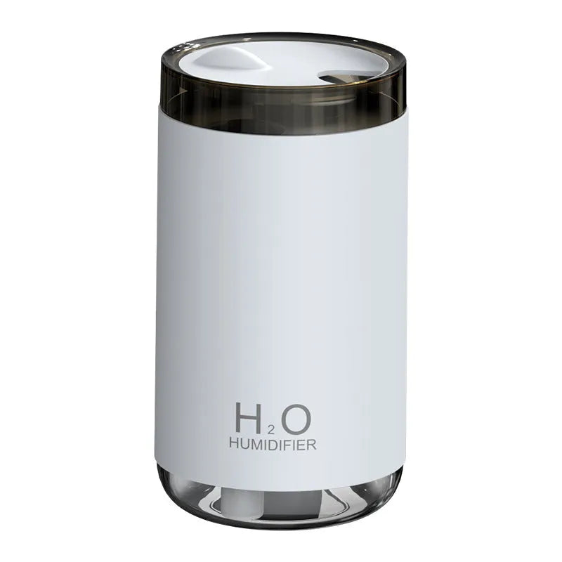 Jellyfish shaped humidifier with USB cable and coloured illumination