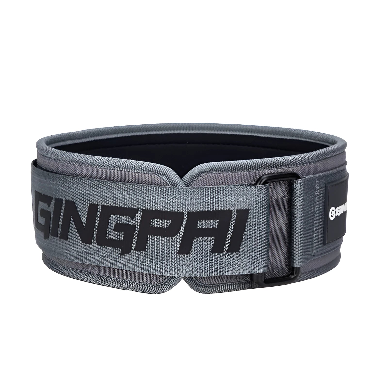 Abdominal exercising waist support belt for weightlifting and power training exercises