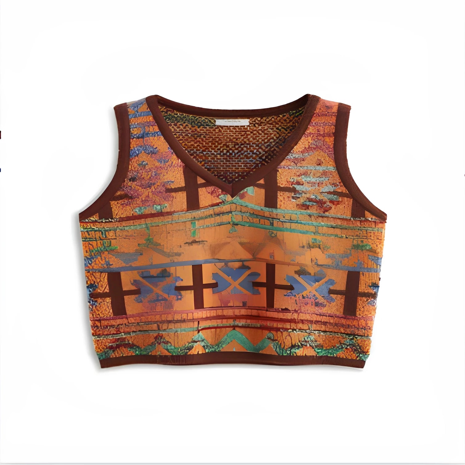 Round neck short sleeve t-shirt in bird eye cloth fabric with loose pullover design