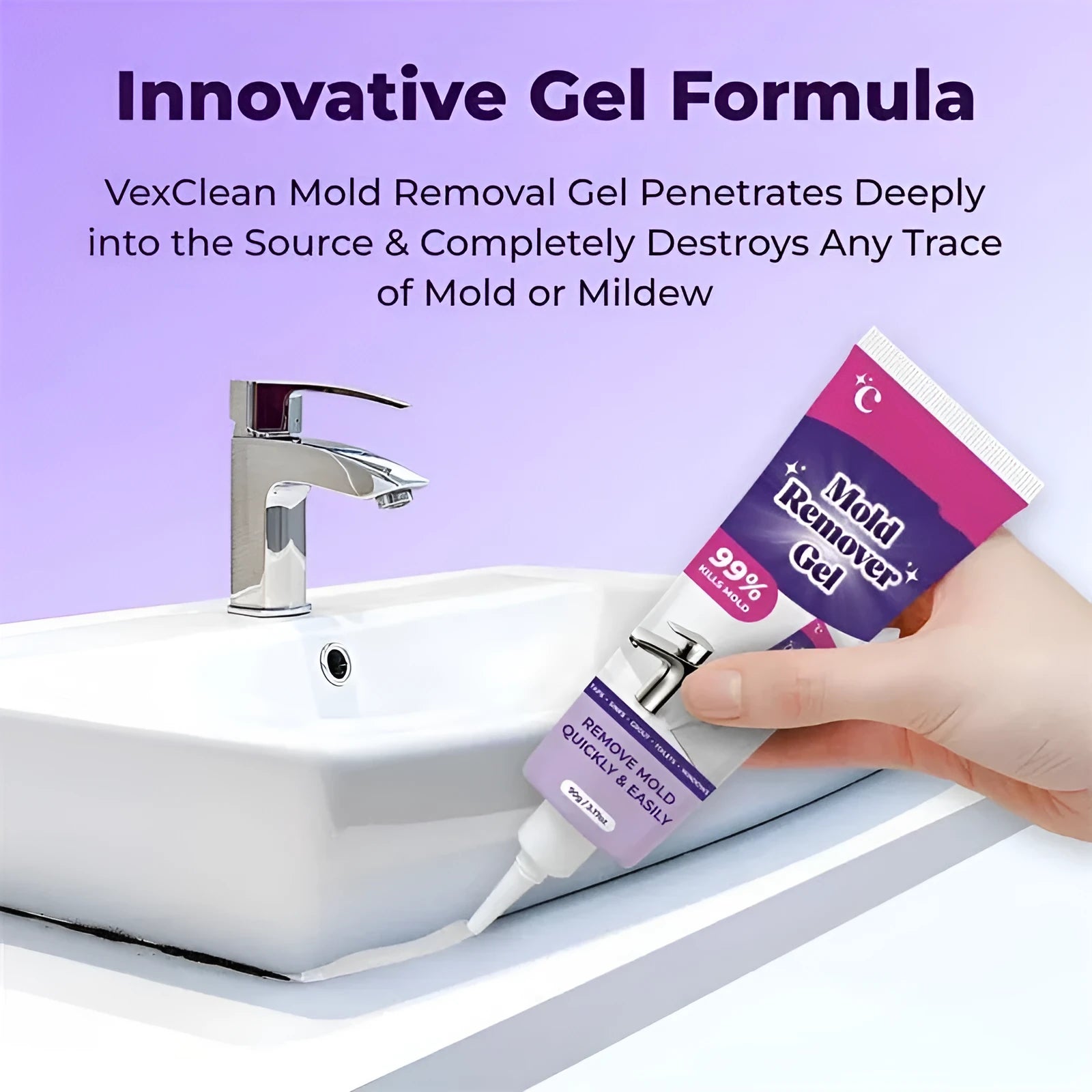 90g nursing care cleansing gel tube for gentle daily hygiene and sensitive skin care