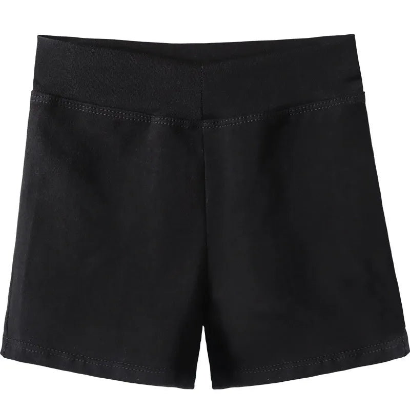 Women's black cotton ballet practice dance pants for fitness and dance exercise