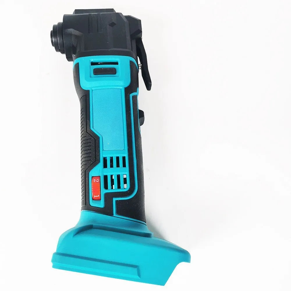 Rechargeable lithium battery cordless garden trimming machine with metal construction and plastic accessory box