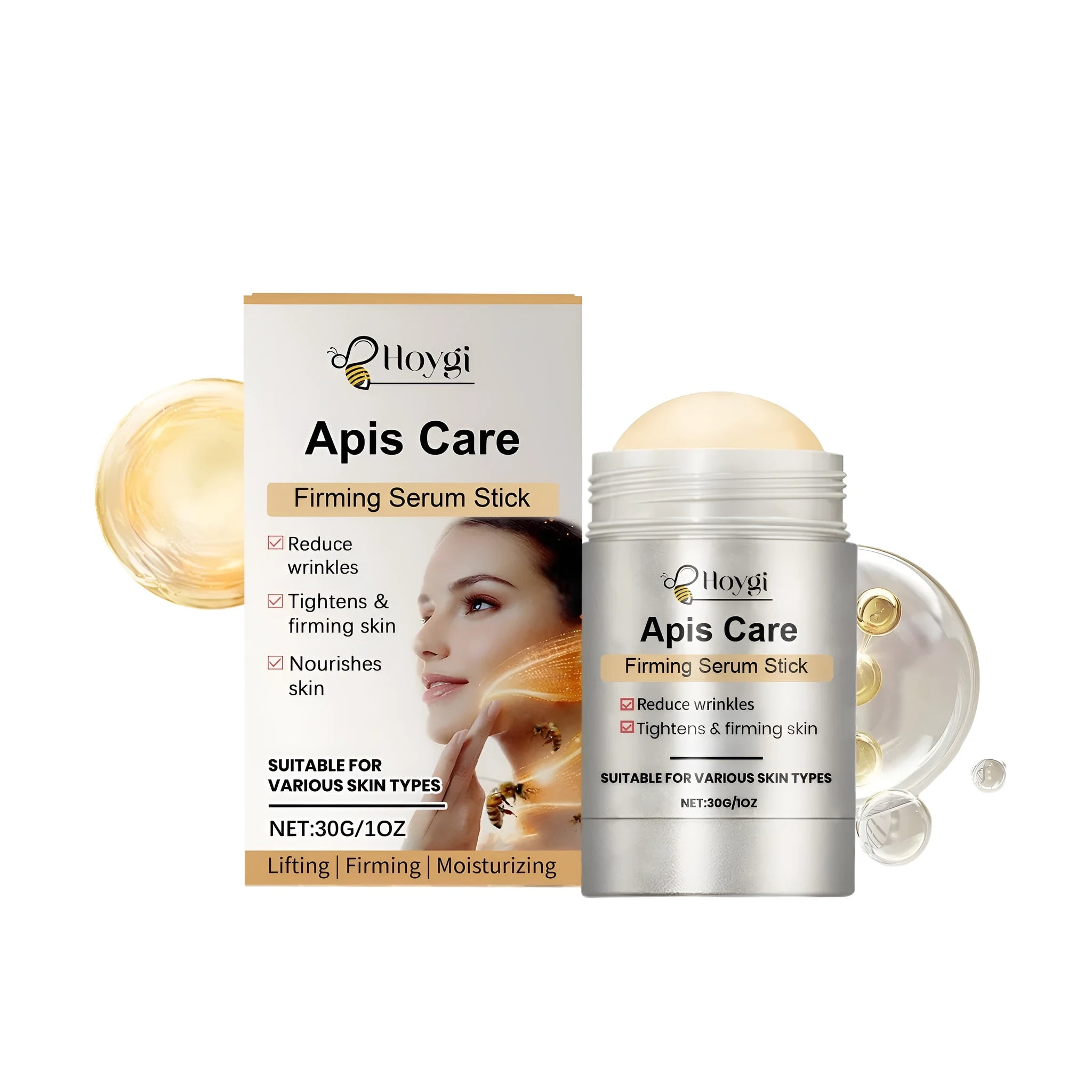 30g tightening rod essence stick for facial skincare application