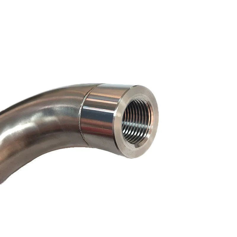Car M18x1.5 temperature sensor adapter flow valve with gas flow cross-over sub connection
