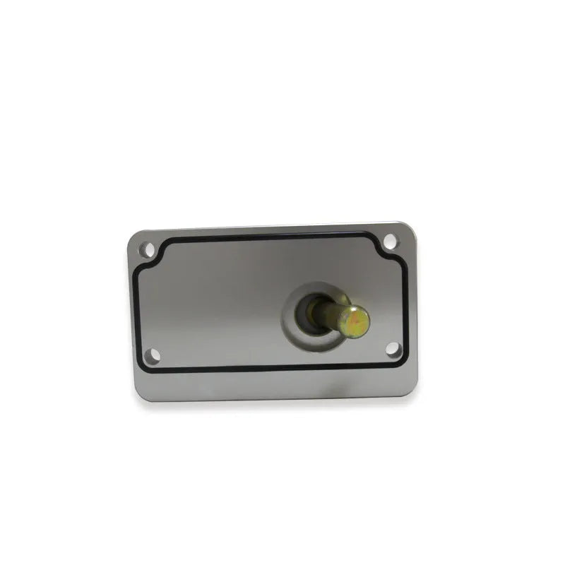 Silver aluminium alloy quick short rod shift lever for Horton vehicles with mounting hardware