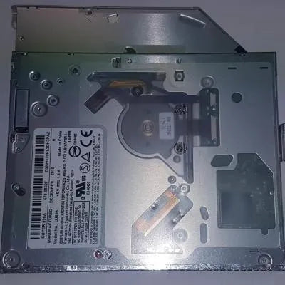 Apple MacBook Pro 13 inch silver internal SATA optical drive, UJ8A8 specification.