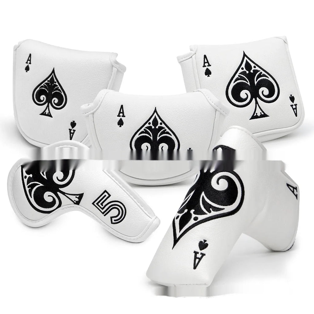 PU golf putter sleeve in three colours – factory direct golf accessory protection